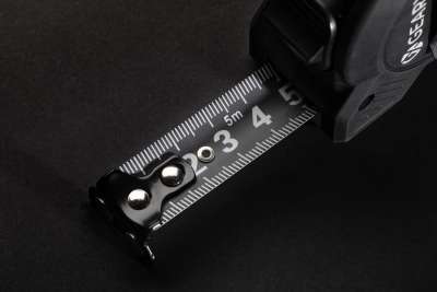 Рулетка Gear X 5 м с функцией медленного/быстрого втягивания под нанесение логотипа