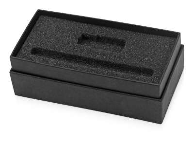Коробка с ложементом Smooth S для флешки и ручки под нанесение логотипа