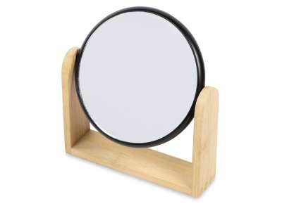 Зеркало из бамбука Black Mirror под нанесение логотипа