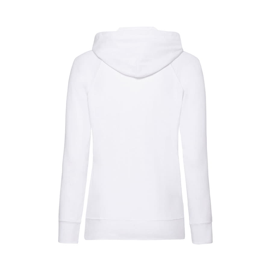 Толстовка женская без начеса LADIES LIGHTWEIGHT HOODED SWEAT 240 с логотипом, рис. 5 —  BIZGIFT