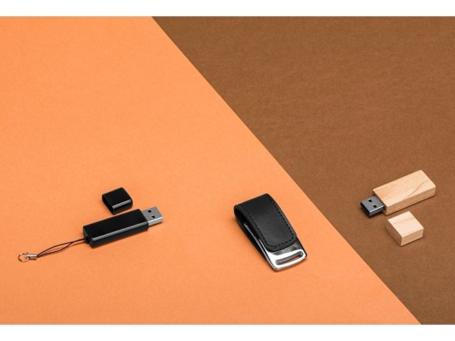 USB-флешка на 16 Гб «Woody» с магнитным колпачком с логотипом, рис. 4 — Деревянные флешки BIZGIFT