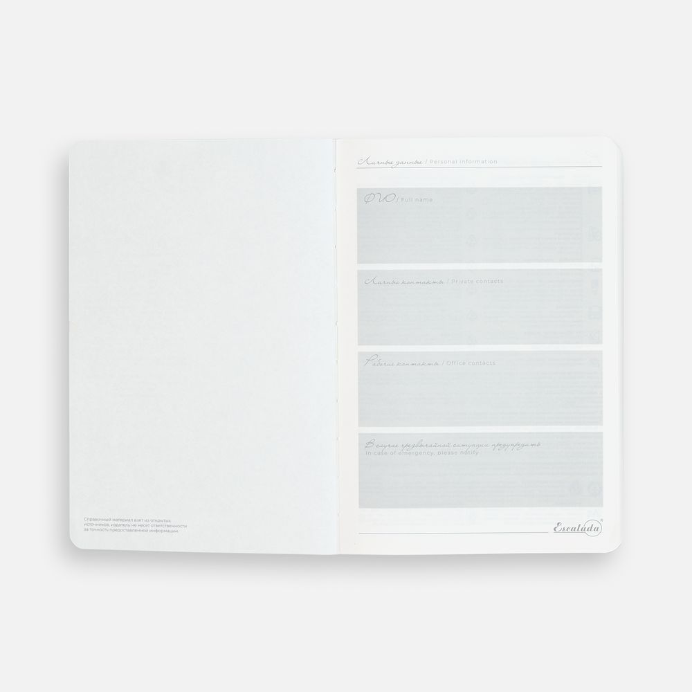 Ежедневник Extra, недатированный, черный с логотипом, рис. 10 — Ежедневники BIZGIFT
