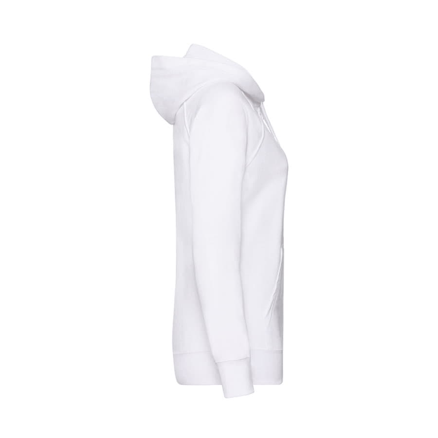 Толстовка женская без начеса LADIES LIGHTWEIGHT HOODED SWEAT 240 с логотипом, рис. 4 —  BIZGIFT