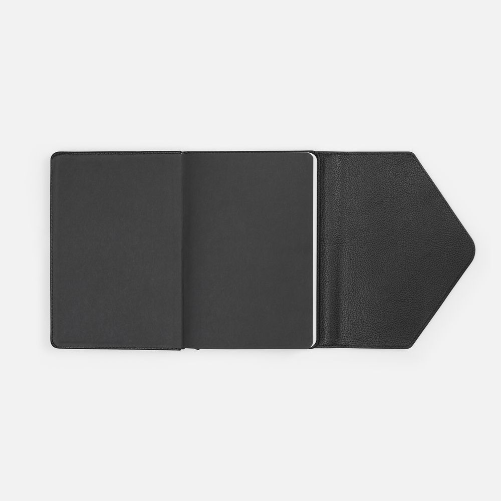 Ежедневник Extra, недатированный, черный с логотипом, рис. 8 — Ежедневники BIZGIFT