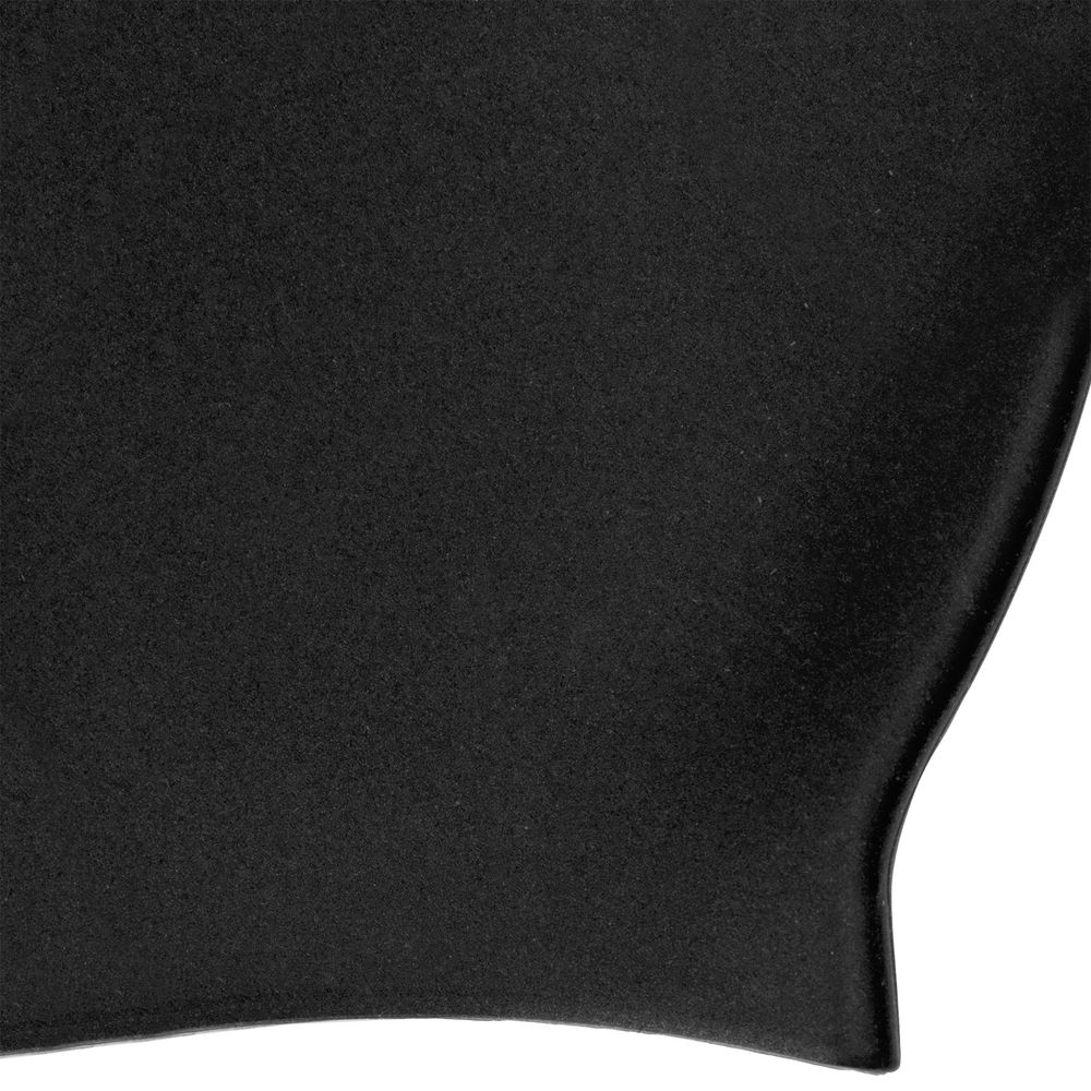Шапочка для плавания Aquasana, черная с логотипом, рис. 3 — Спортивные аксессуары BIZGIFT