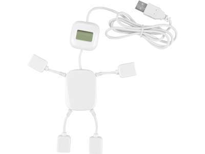 USB Hub 4 порта Человечек под нанесение логотипа