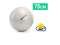 Мяч для фитнеса Fitball 75 с насосом под нанесение логотипа