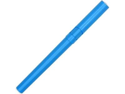 Ручка-подставка пластиковая шариковая трехгранная Nook под нанесение логотипа