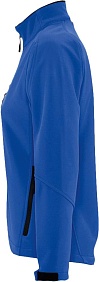 Куртка женская на молнии Roxy 340 ярко-синяя, размер S с логотипом, рис. 3 — Куртки BIZGIFT