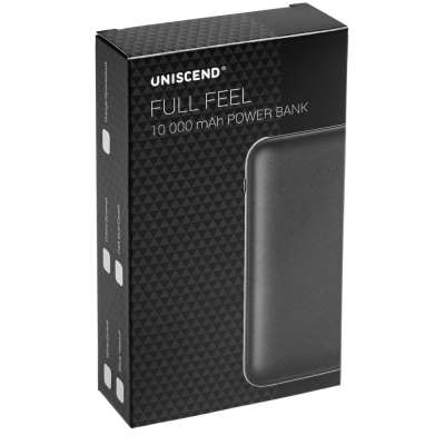 Внешний аккумулятор Uniscend Full Feel 10000 мАч под нанесение логотипа