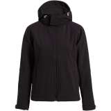 Куртка женская Hooded Softshell черная фото