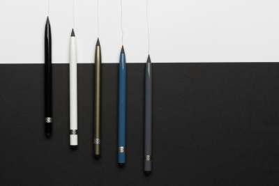 Алюминиевый вечный карандаш с ластиком под нанесение логотипа
