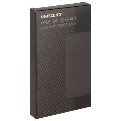 Внешний аккумулятор Uniscend Half Day Compact 5000 мAч под нанесение логотипа