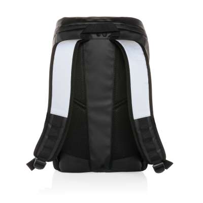 Рюкзак для ноутбука со светоотражающими вставками, 15.6" под нанесение логотипа