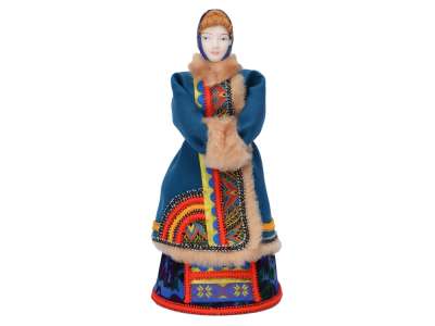 Подарочный набор Ксения: кукла, платок под нанесение логотипа