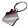 Брелок TONER HAUS; 4,1 x 3,7 x 0,5 см; красный, металл/пластик