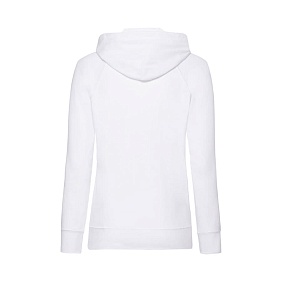 Толстовка женская без начеса LADIES LIGHTWEIGHT HOODED SWEAT 240 с логотипом, рис. 5 —  BIZGIFT