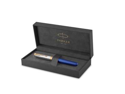 Ручка перьевая Parker Sonnet QUEEN’S Platinum jubilee 2022 18K, F под нанесение логотипа