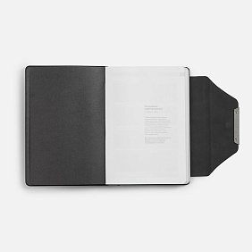 Ежедневник Delave, недатированный, черный с логотипом, рис. 6 — Ежедневники BIZGIFT