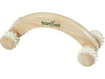 Бамбуковый массажер Volu под нанесение логотипа