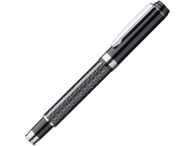Ручка-роллер металлическая Carbon R под нанесение логотипа