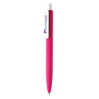 Ручка X3 Smooth Touch, розовый под нанесение логотипа