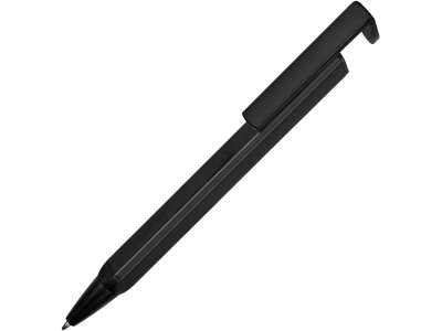 Ручка-подставка металлическая Кипер Q под нанесение логотипа