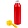 Бутылка для воды VIKING RED 650мл. Красная с желтой крышкой 6144.04