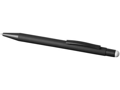 Ручка-стилус металлическая шариковая Dax soft-touch под нанесение логотипа