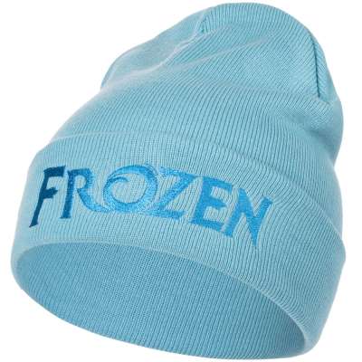 Шапка детская с вышивкой Frozen под нанесение логотипа
