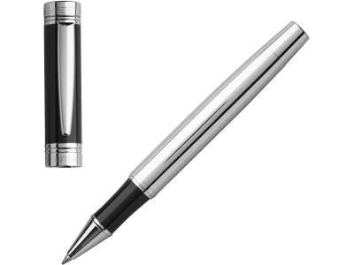 Ручка-роллер Zoom Classic Silver под нанесение логотипа