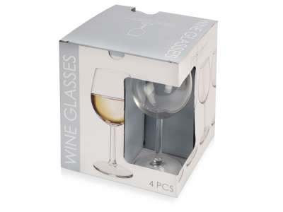 Набор бокалов для вина Vinissimo, 430 мл, 4 шт под нанесение логотипа
