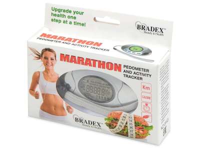 Шагомер со счетчиком калорий Marathon под нанесение логотипа