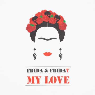 Футболка женская Frida & Friday под нанесение логотипа