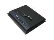 Подарочный набор Lapo: папка А4, USB-флешка на 16 Гб, ручка роллер фото