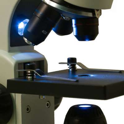 Монокулярный микроскоп Rainbow 50L с набором для опытов под нанесение логотипа