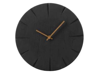 Часы деревянные Helga под нанесение логотипа