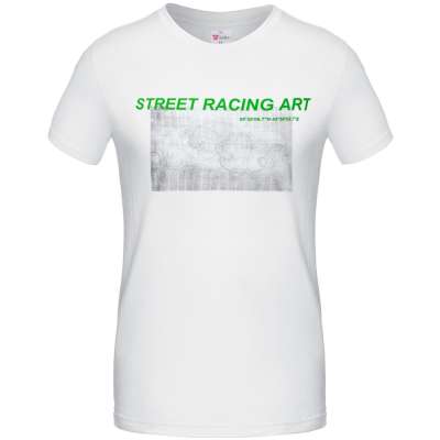 Футболка Street Racing Art под нанесение логотипа