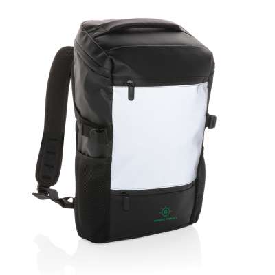 Рюкзак для ноутбука со светоотражающими вставками, 15.6" под нанесение логотипа