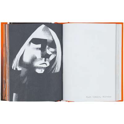 Книга с иллюстрациями «Виктор Меламед. 111 портретов музыкантов» под нанесение логотипа