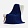 Плед Eloisa, темно-синий (кобальт)