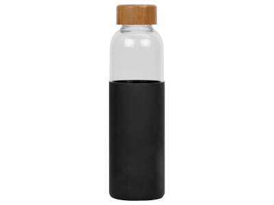 Стеклянная бутылка для воды в силиконовом чехле Refine под нанесение логотипа