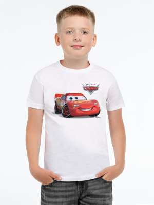 Футболка детская Lightning McQueen под нанесение логотипа