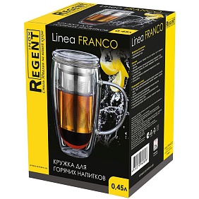 Кружка с ситом для заваривания Linea Franco с логотипом, рис. 5 — Кружки BIZGIFT