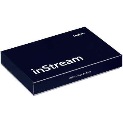 Чехол для карточек inStream под нанесение логотипа