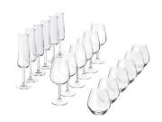 Подарочный набор бокалов для игристых и тихих вин Vivino, 18 шт. фото