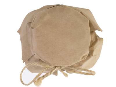 Абрикосовое варенье с миндалем в подарочной обертке под нанесение логотипа