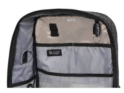 Противокражный водостойкий рюкзак Shelter для ноутбука 15.6 '' под нанесение логотипа