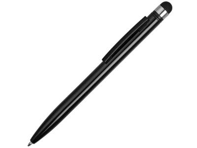 Ручка-стилус металлическая шариковая Poke под нанесение логотипа