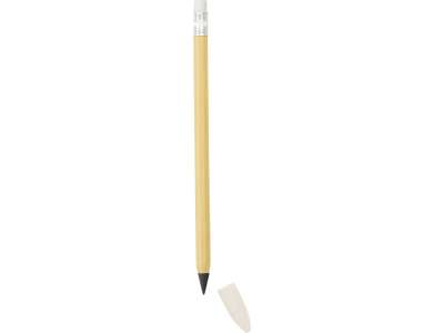Вечный карандаш Nature из бамбука с ластиком под нанесение логотипа